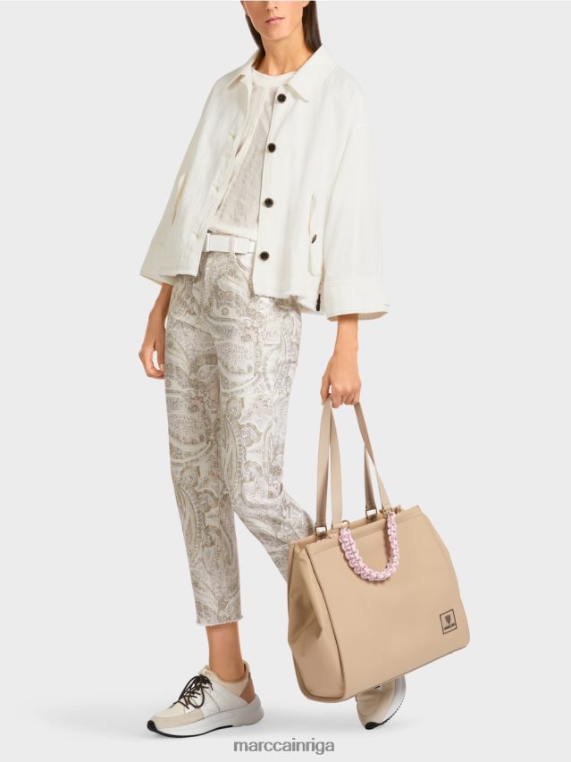 apģērbs gandrīz balts VRBHXD392 Marc Cain lielizmēra jaka