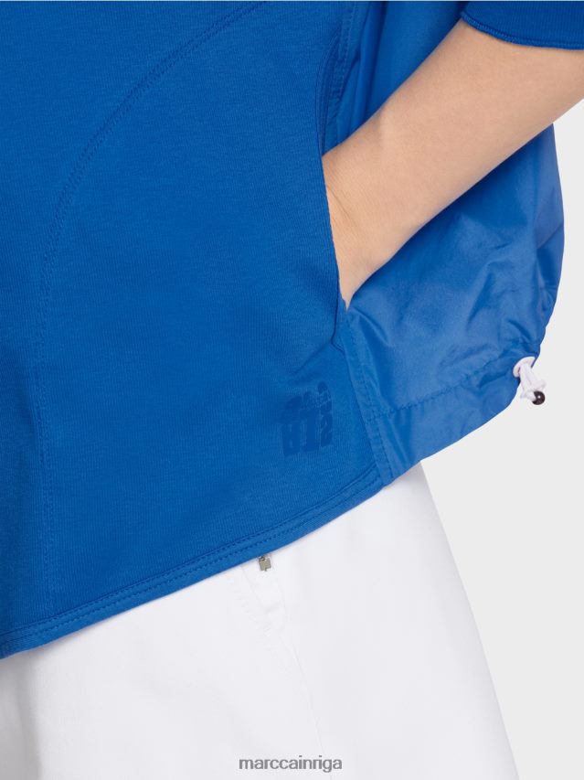 apģērbs jauns izpletņlēcējs VRBHXD364 Marc Cain ikdienas jaka no auduma maisījuma