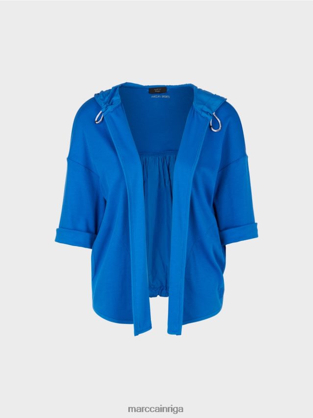 apģērbs jauns izpletņlēcējs VRBHXD364 Marc Cain ikdienas jaka no auduma maisījuma