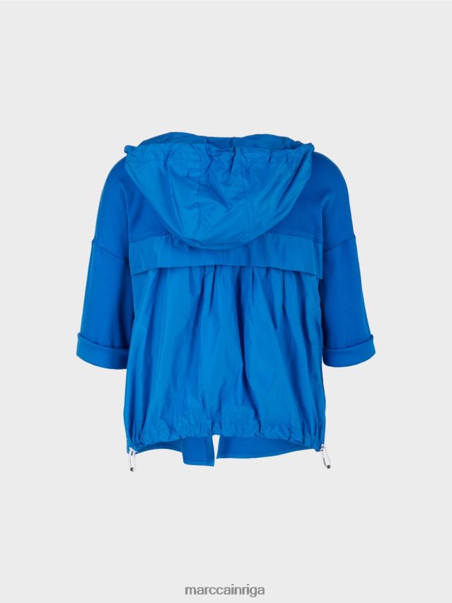 apģērbs jauns izpletņlēcējs VRBHXD364 Marc Cain ikdienas jaka no auduma maisījuma