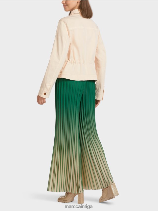 apģērbs krēms VRBHXD432 Marc Cain \"pārdomāt kopā\" ​​džinsa jaka