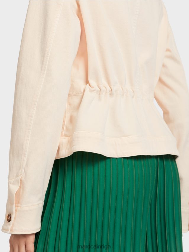 apģērbs krēms VRBHXD432 Marc Cain \"pārdomāt kopā\" ​​džinsa jaka