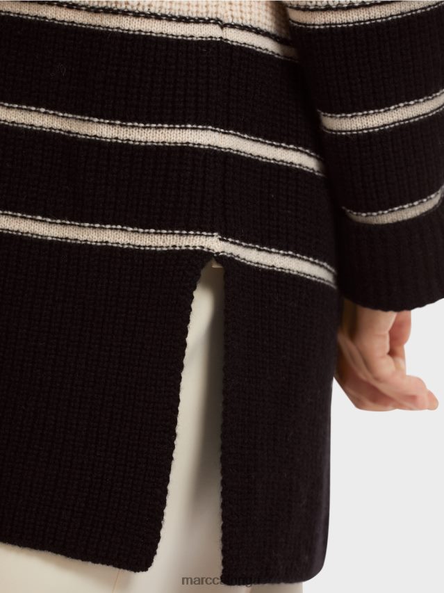 apģērbs krēms VRBHXD433 Marc Cain jūras jaka \"adīts Vācijā\"