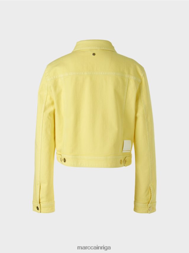 apģērbs mīksts citrons VRBHXD341 Marc Cain \"pārdomāt kopā\" ​​džinsa jaka