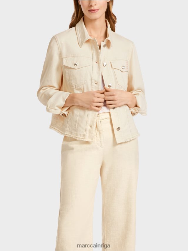 apģērbs mīksts veļa VRBHXD370 Marc Cain \"pārdomāt kopā\" ​​apdrukāta jaka