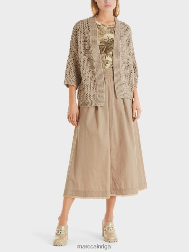 apģērbs maiga taupe VRBHXD411 Marc Cain jaka "adīts Vācijā"