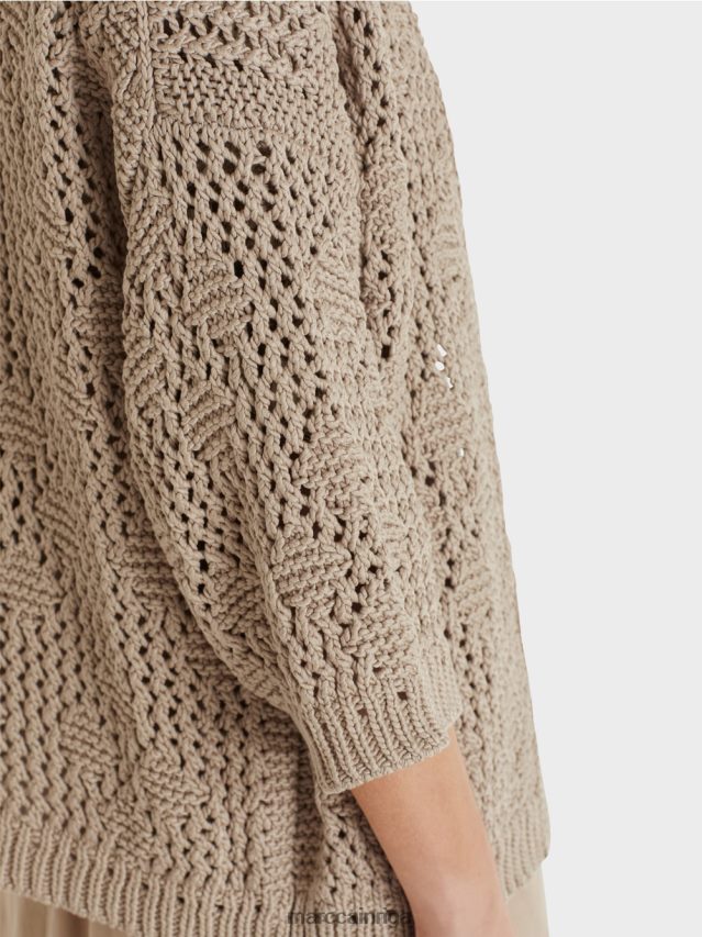 apģērbs maiga taupe VRBHXD411 Marc Cain jaka \"adīts Vācijā\"