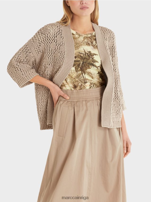 apģērbs maiga taupe VRBHXD411 Marc Cain jaka \"adīts Vācijā\"