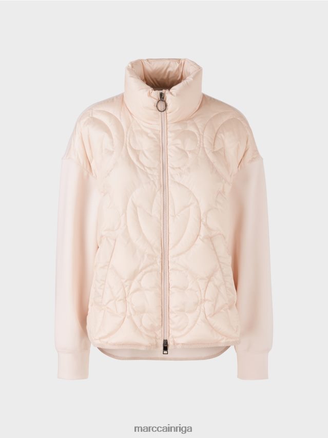 apģērbs mandeļu zieds VRBHXD304 Marc Cain polsterēta \"pārdomāt kopā\" ​​jaka