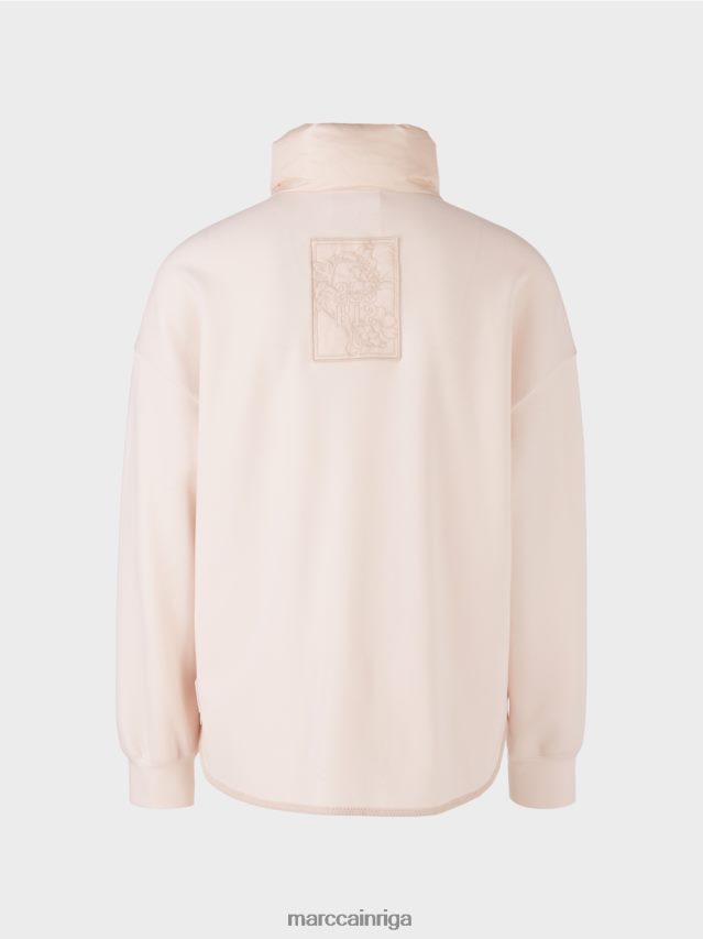 apģērbs mandeļu zieds VRBHXD304 Marc Cain polsterēta \"pārdomāt kopā\" ​​jaka