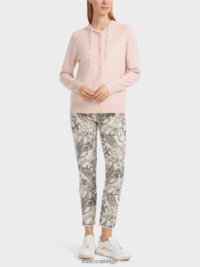 apģērbs mandeļu zieds VRBHXD307 Marc Cain pārdomājiet kopā" ​​smalka adīta jaka