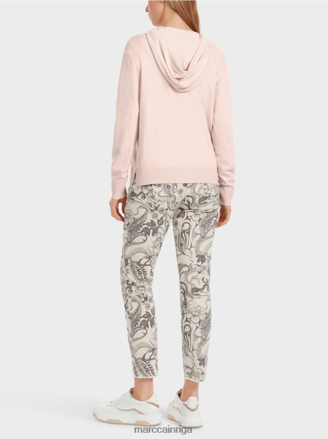 apģērbs mandeļu zieds VRBHXD307 Marc Cain pārdomājiet kopā\" ​​smalka adīta jaka