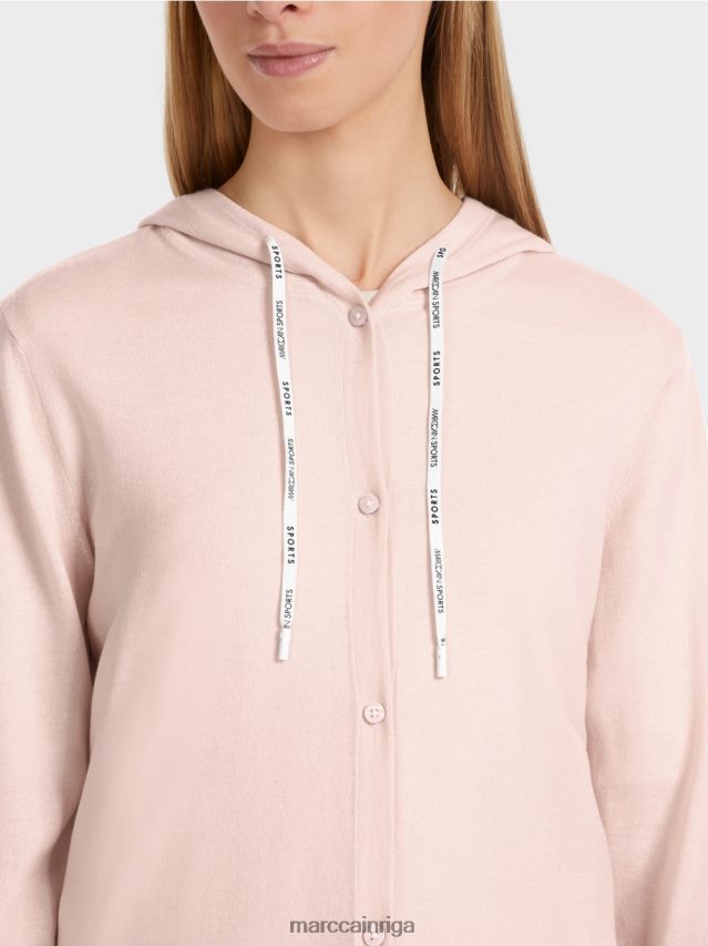 apģērbs mandeļu zieds VRBHXD307 Marc Cain pārdomājiet kopā\" ​​smalka adīta jaka