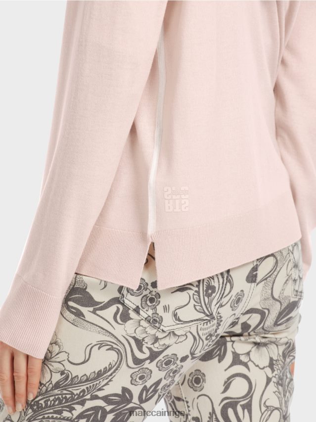 apģērbs mandeļu zieds VRBHXD307 Marc Cain pārdomājiet kopā\" ​​smalka adīta jaka