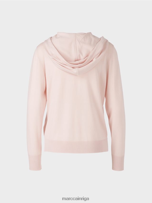 apģērbs mandeļu zieds VRBHXD307 Marc Cain pārdomājiet kopā\" ​​smalka adīta jaka