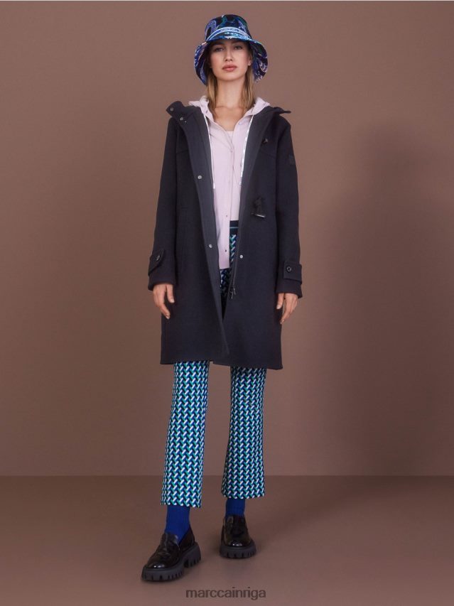 apģērbs mandeļu zieds VRBHXD307 Marc Cain pārdomājiet kopā\" ​​smalka adīta jaka