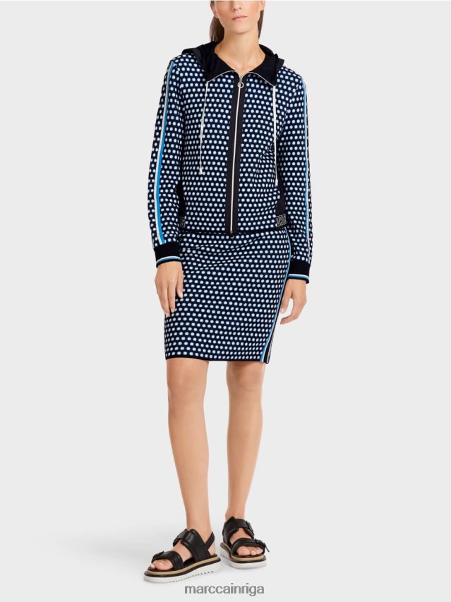 apģērbs melns VRBHXD424 Marc Cain jaka "adīts Vācijā"