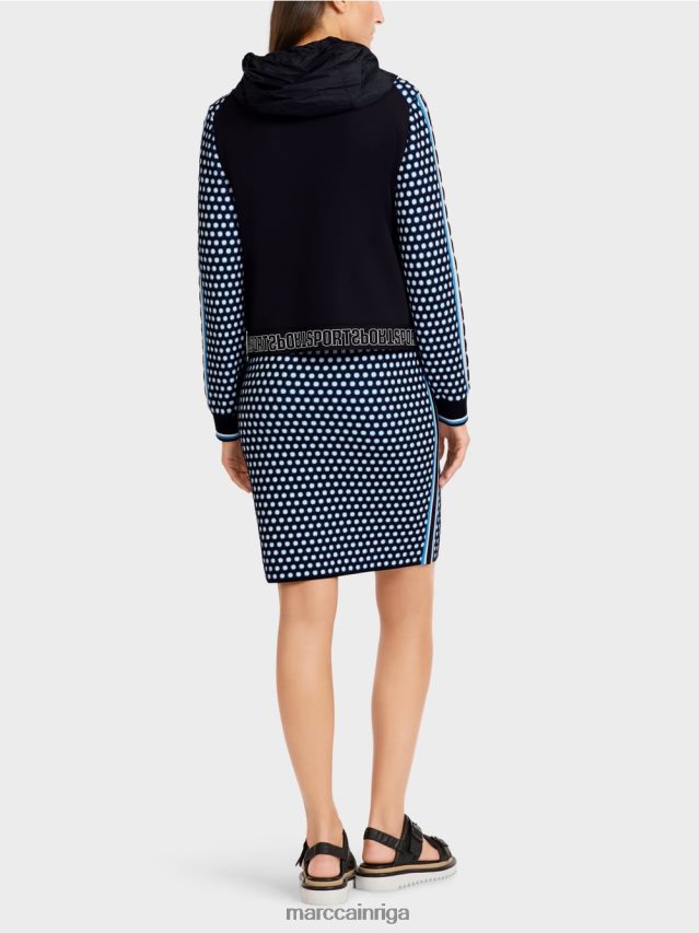 apģērbs melns VRBHXD424 Marc Cain jaka \"adīts Vācijā\"