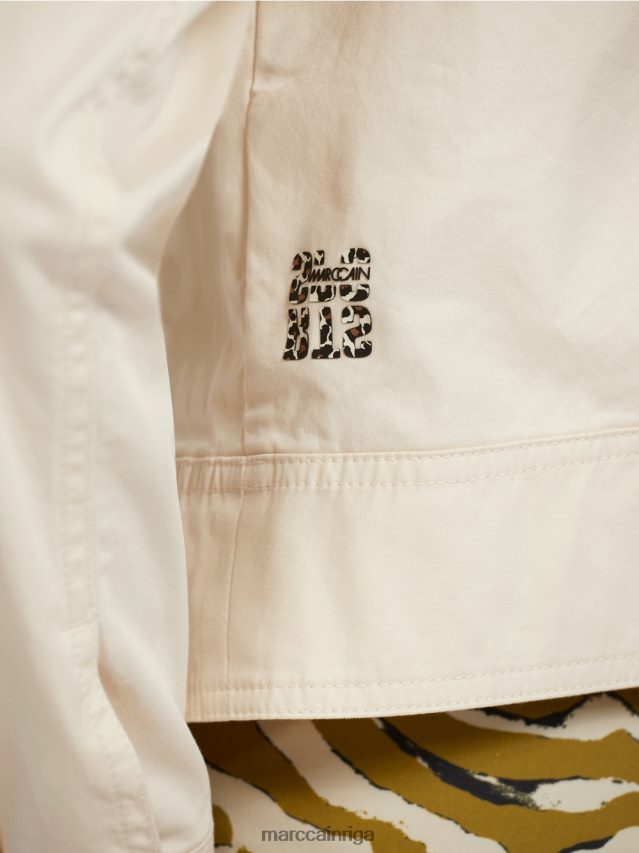 apģērbs pūderkrēms VRBHXD401 Marc Cain \"pārdomāt kopā\" ​​jaka