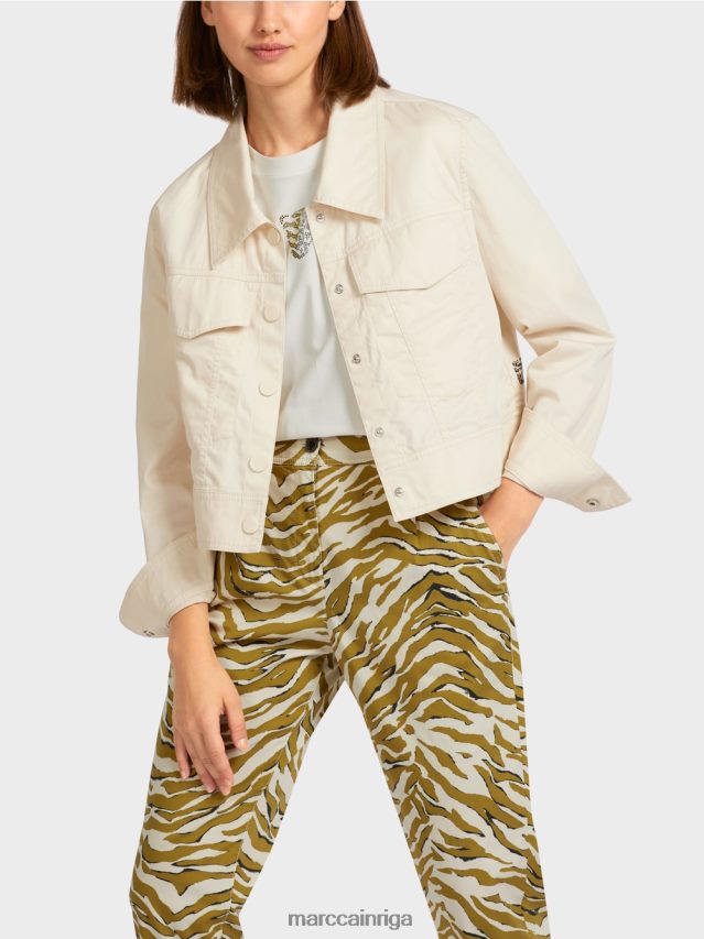 apģērbs pūderkrēms VRBHXD401 Marc Cain \"pārdomāt kopā\" ​​jaka