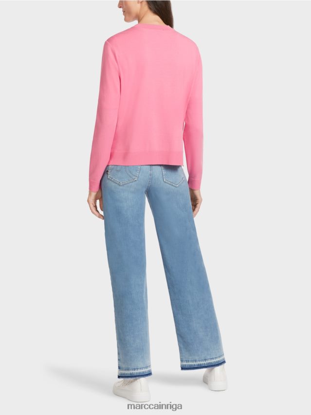 apģērbs spilgti rozā VRBHXD448 Marc Cain \"pārdomāt kopā\" ​​jaka