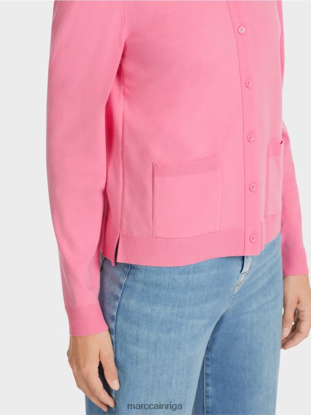 apģērbs spilgti rozā VRBHXD448 Marc Cain \"pārdomāt kopā\" ​​jaka