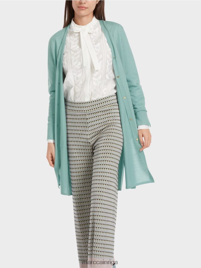 apģērbs tumši debeszils VRBHXD342 Marc Cain \"pārdomāt kopā\" ​​vilnas jaka