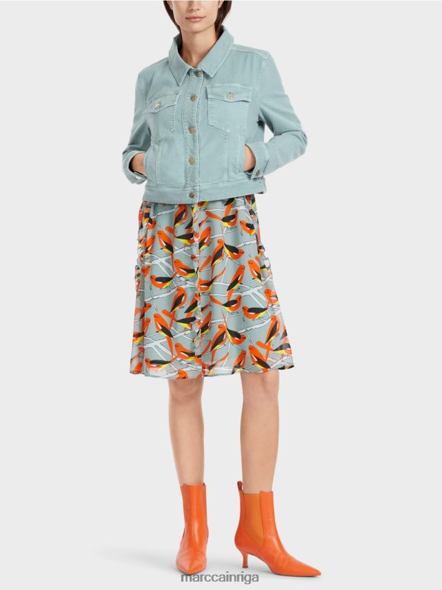 apģērbs tumši debeszils VRBHXD345 Marc Cain \"pārdomāt kopā\" ​​džinsa jaka