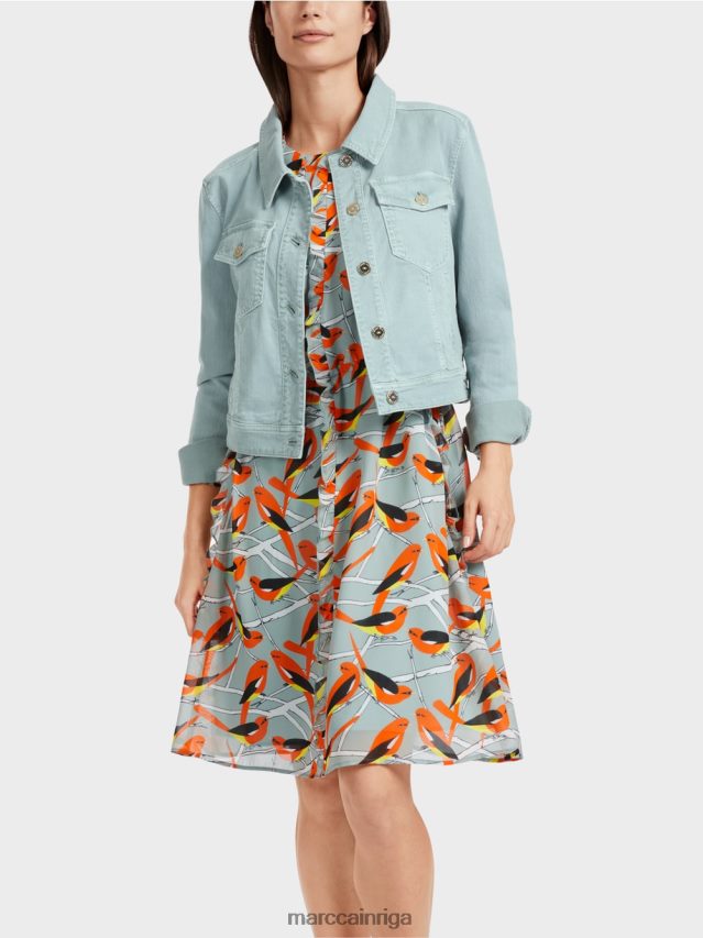 apģērbs tumši debeszils VRBHXD345 Marc Cain \"pārdomāt kopā\" ​​džinsa jaka