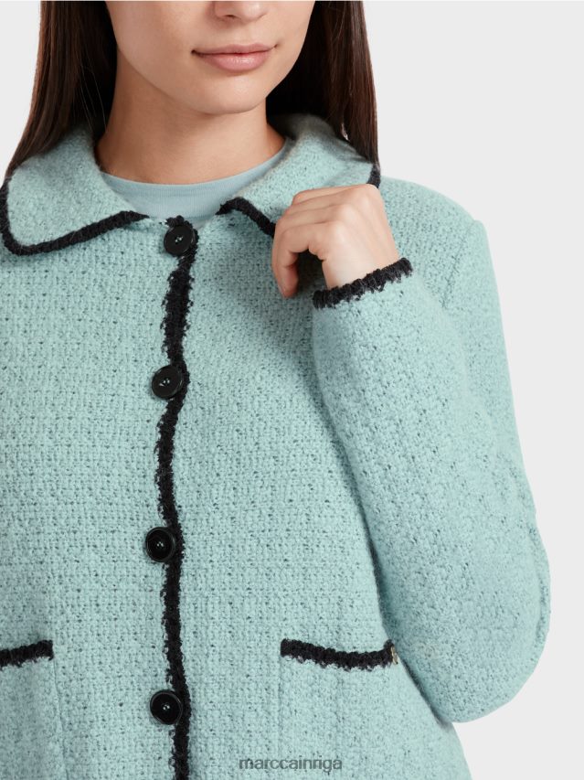 apģērbs tumši debeszils VRBHXD347 Marc Cain jaka adīta Vācijā