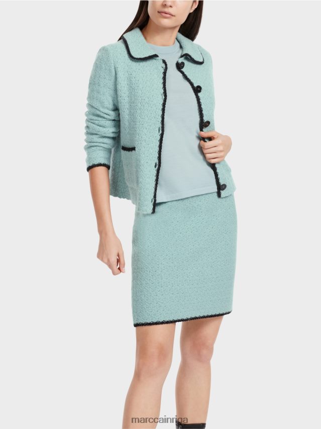 apģērbs tumši debeszils VRBHXD347 Marc Cain jaka adīta Vācijā