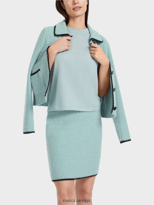 apģērbs tumši debeszils VRBHXD347 Marc Cain jaka adīta Vācijā