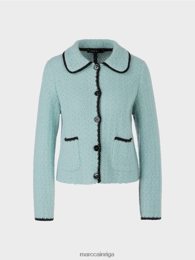 apģērbs tumši debeszils VRBHXD347 Marc Cain jaka adīta Vācijā