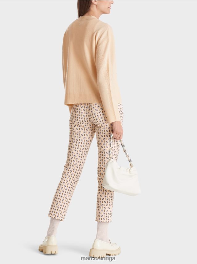 apģērbs tumšs krēms VRBHXD321 Marc Cain jaka \"pārdomājiet kopā\"