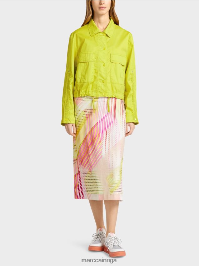 apģērbs viegla limeade VRBHXD369 Marc Cain viegla vasaras jaka ar bagāžas kabatām