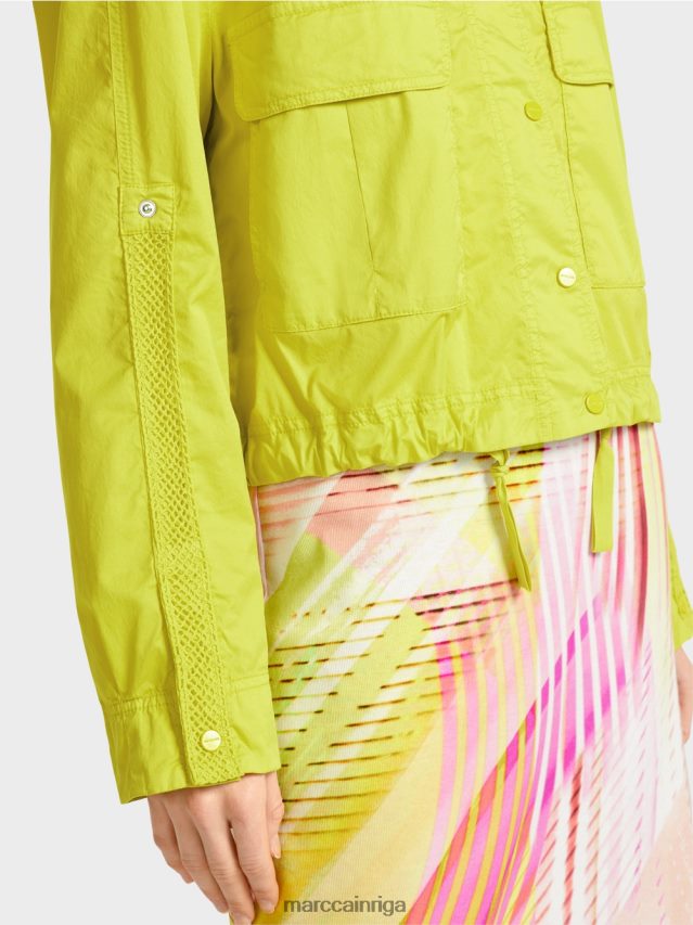 apģērbs viegla limeade VRBHXD369 Marc Cain viegla vasaras jaka ar bagāžas kabatām