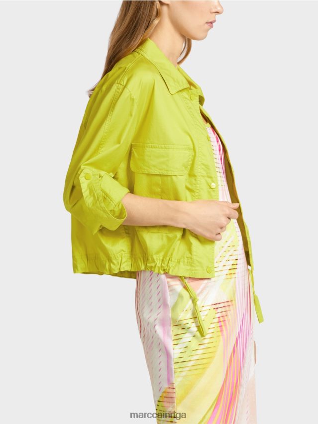 apģērbs viegla limeade VRBHXD369 Marc Cain viegla vasaras jaka ar bagāžas kabatām