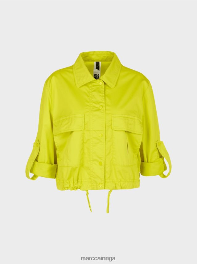 apģērbs viegla limeade VRBHXD369 Marc Cain viegla vasaras jaka ar bagāžas kabatām