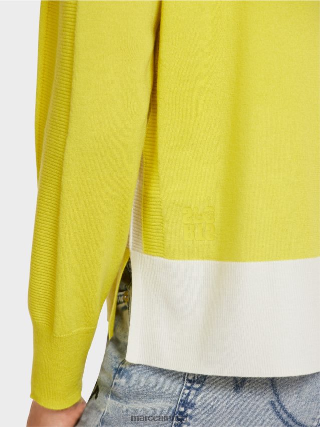 apģērbs zaļais sērs VRBHXD431 Marc Cain jaciņa ar raglāna piedurknēm