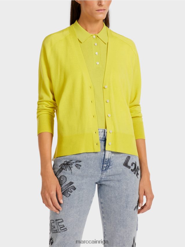 apģērbs zaļais sērs VRBHXD431 Marc Cain jaciņa ar raglāna piedurknēm