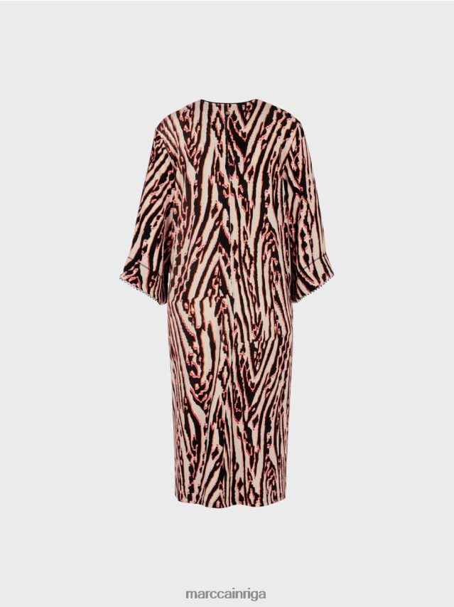 apģērbs dziļi sarkans VRBHXD62 Marc Cain kleita viskozes džersija