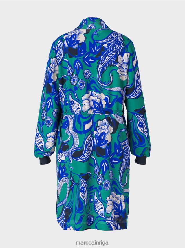 apģērbs emalja VRBHXD3 Marc Cain ikdienas \"pārdomāt kopā\" ​​kleita