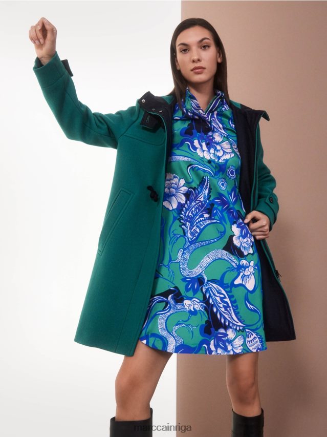 apģērbs emalja VRBHXD3 Marc Cain ikdienas \"pārdomāt kopā\" ​​kleita