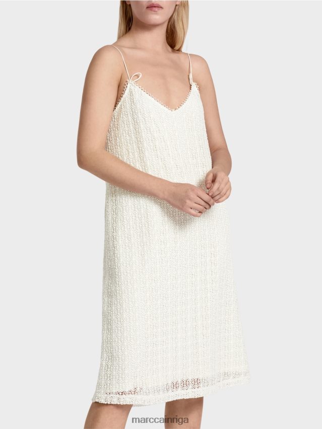 apģērbs gandrīz balts VRBHXD92 Marc Cain mežģīņu kleita