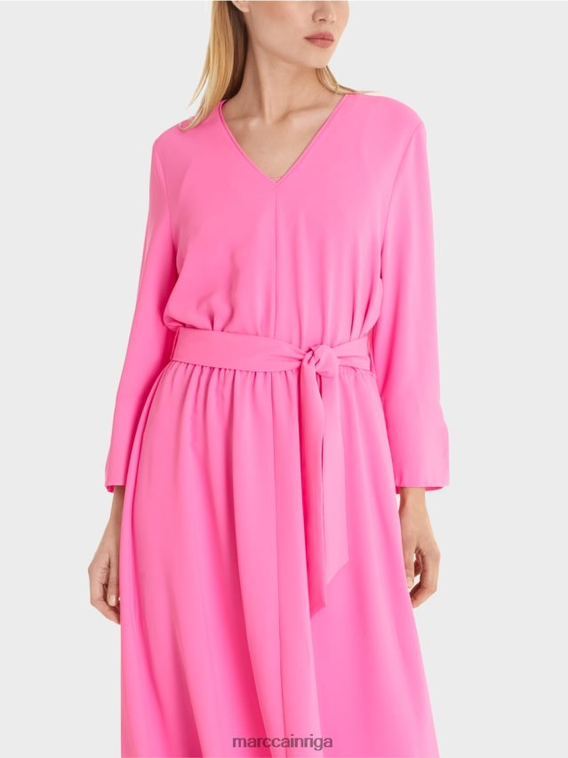 apģērbs lūpu spīdums VRBHXD41 Marc Cain plūstoša kleita