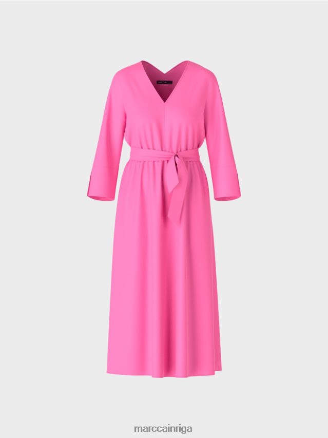 apģērbs lūpu spīdums VRBHXD41 Marc Cain plūstoša kleita