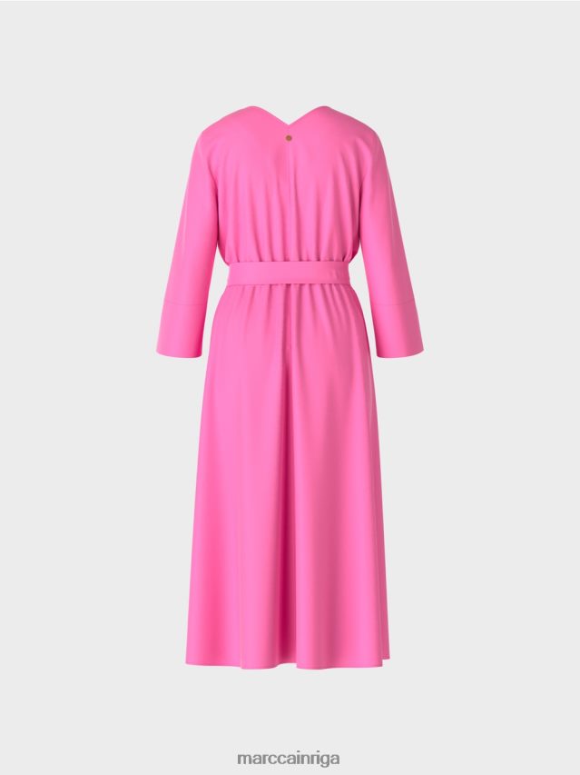 apģērbs lūpu spīdums VRBHXD41 Marc Cain plūstoša kleita