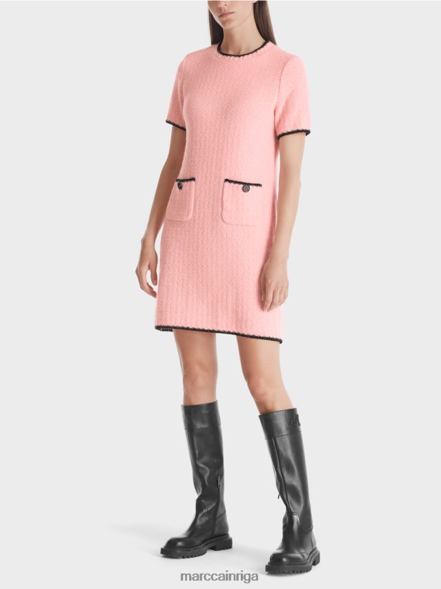 apģērbs mīksts pulveris rozā VRBHXD36 Marc Cain sportiska kleita adīta Vācijā