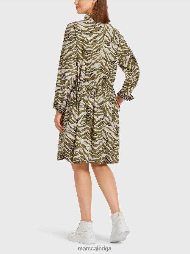 apģērbs pūderkrēms VRBHXD115 Marc Cain \"pārdomāt kopā\" ​​kreklkleita