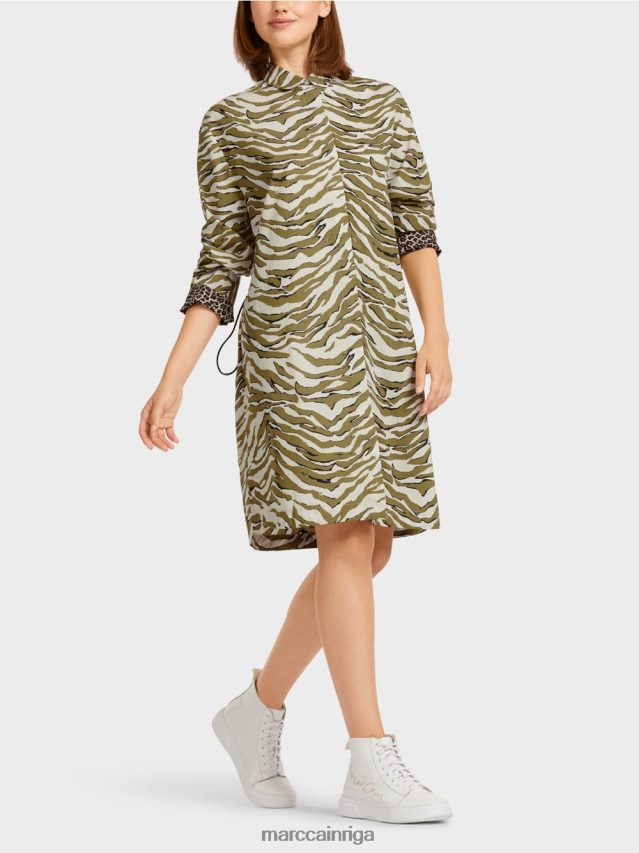 apģērbs pūderkrēms VRBHXD115 Marc Cain \"pārdomāt kopā\" ​​kreklkleita